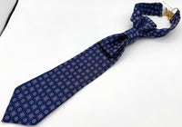 Aether Designs Checkerboard Tie Navy/Plum