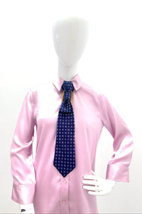 Aether Designs Checkerboard Tie Navy/Plum