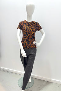 Cambio Elin Pant Deep Brown