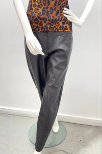 Cambio Elin Pant Deep Brown