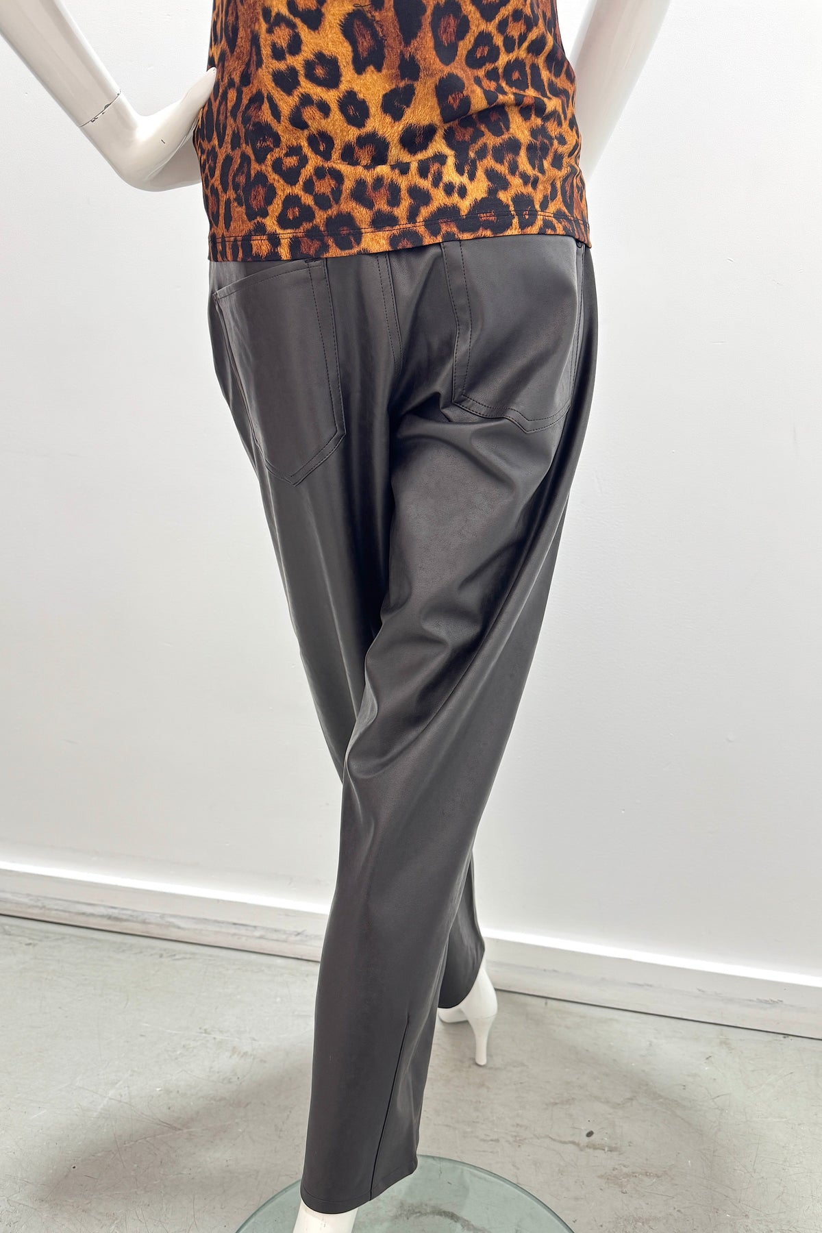 Cambio Elin Pant Deep Brown
