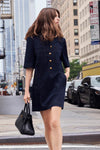 Veronica Beard Koulis Denim Dress