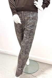 Cambio Odelia Glencheck Caramel/Black