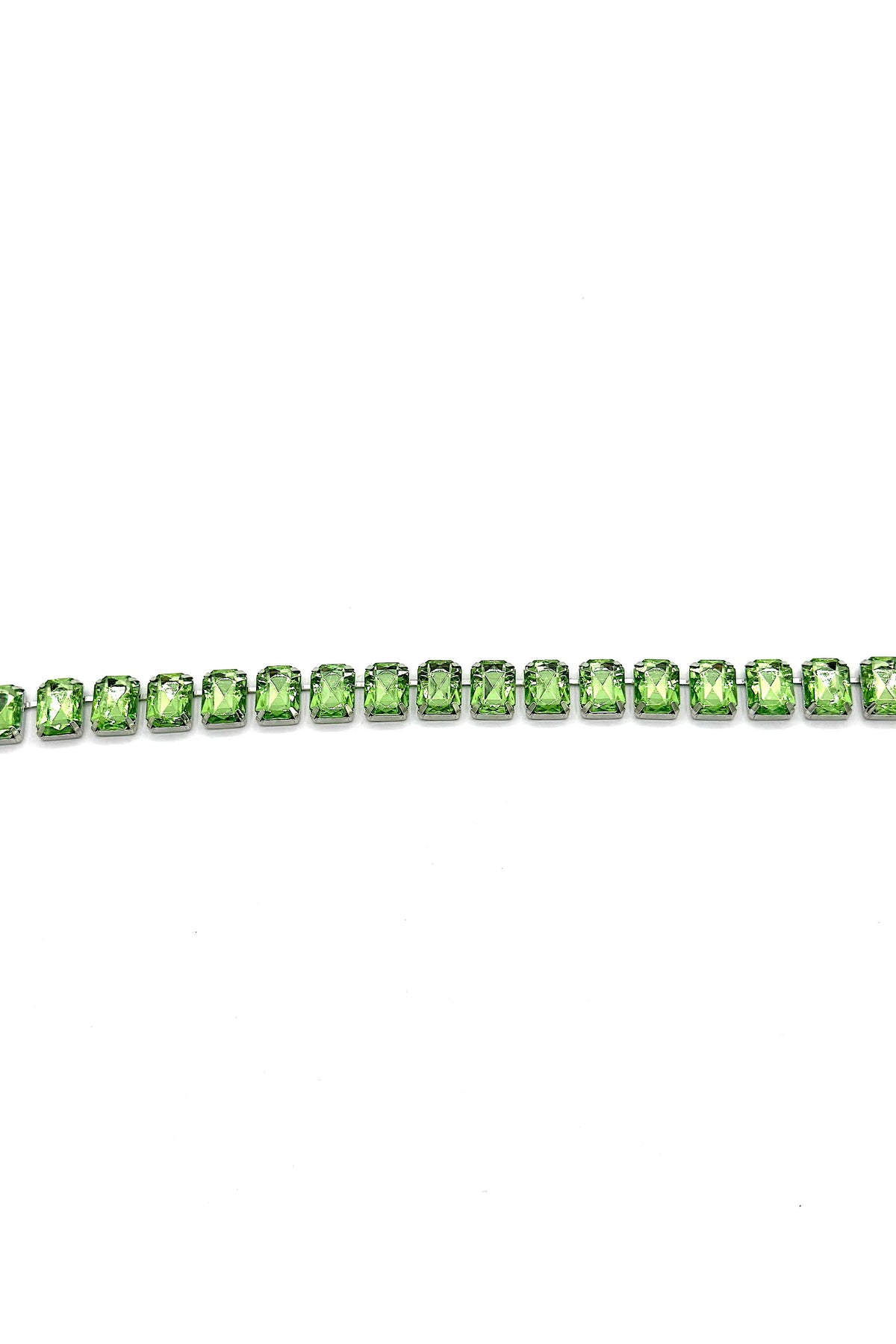 Tres Chic Gemstone Necklace Green