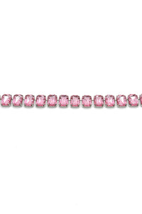 Tres Chic Gemstone Necklace Pink