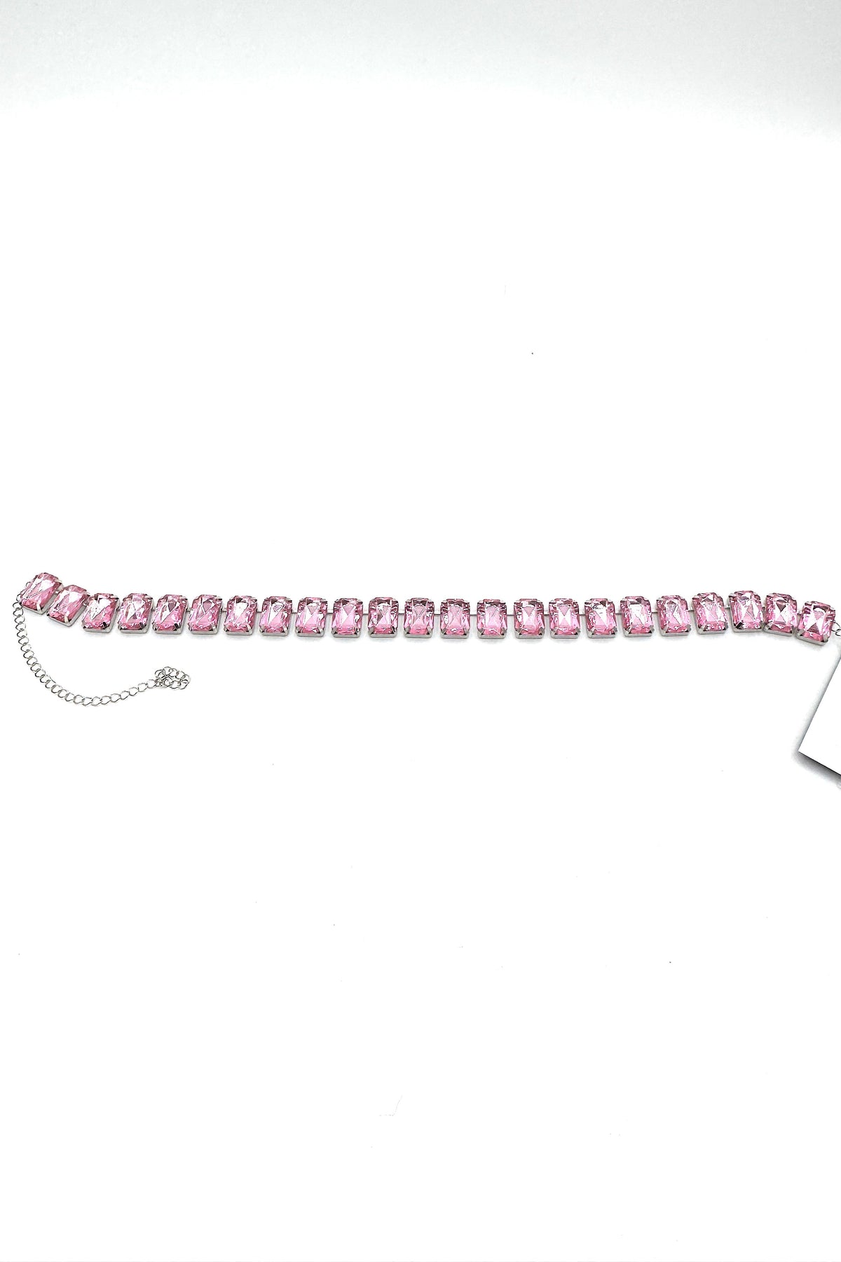 Tres Chic Gemstone Necklace Pink
