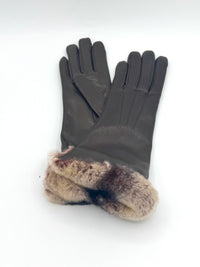Cinzia Rocca Gloves Tobacco