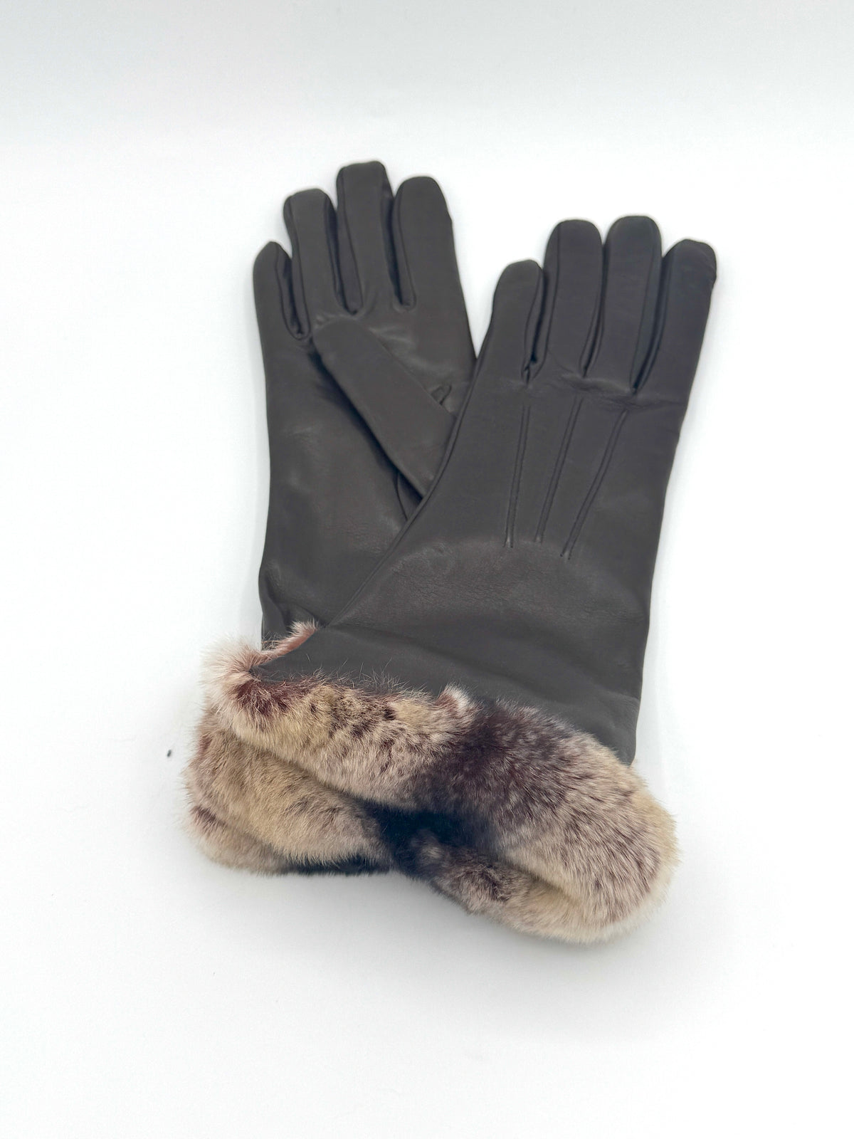 Cinzia Rocca Gloves Tobacco