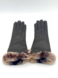Cinzia Rocca Gloves Tobacco