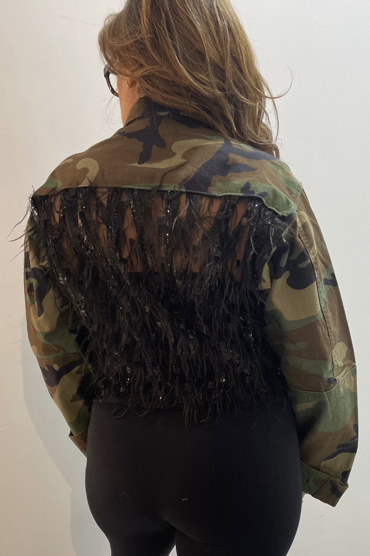 Josie Bruno Vintage Camouflage Jacket