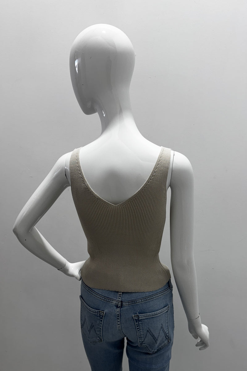 Haut en coton côtelé Purotatto