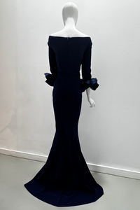 Robe Greta Constantine Donie à col en V avec manchette à volants