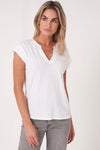 Repeat Cotton Knitted T-Shirt