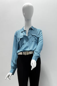Marella Calabra Relaxed Fit Silk Blouse