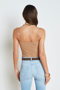 L'Agence Gelina Ruched Bodysuit