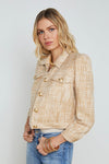 L'Agence Kelsey Tweed Jacket