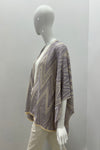 MISSONI ZIG ZAG PONCHO D9558 OR/LYLAC O/S