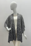 Missoni Striped Knit Poncho