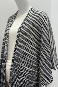 Missoni Striped Knit Poncho