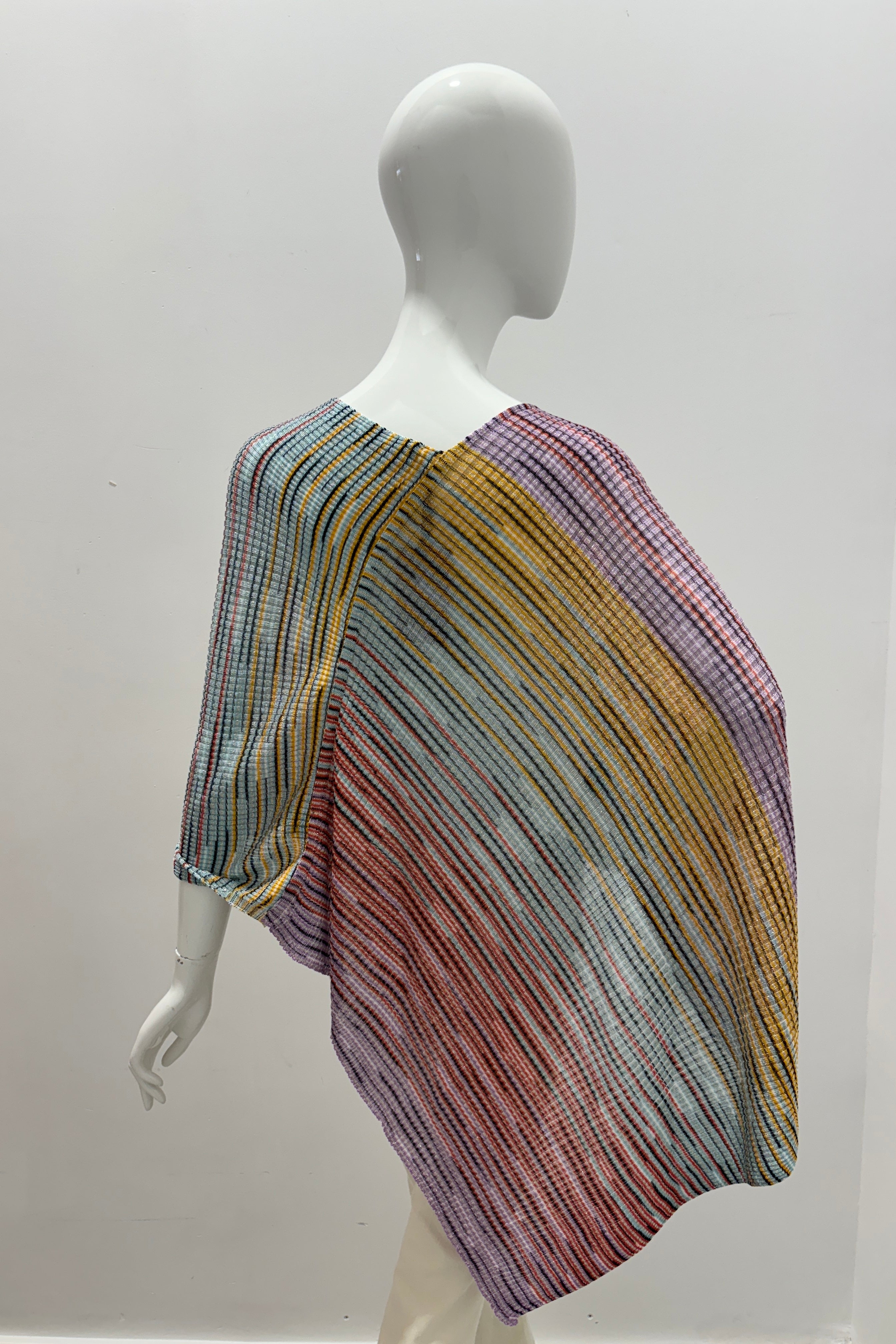 Missoni Infinity Striped Poncho Top – Très Chic