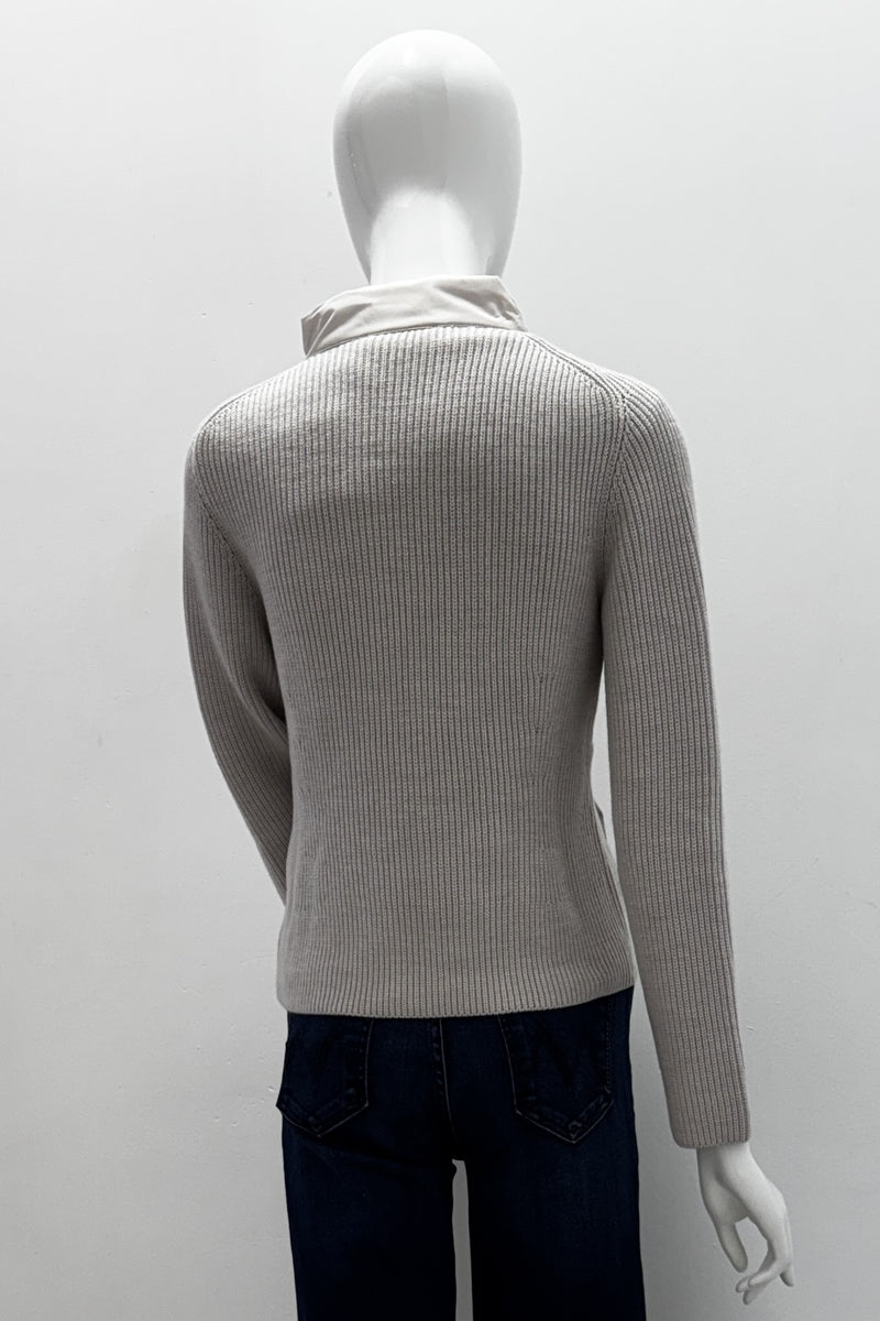 Tonet Padded Jacket Knit Sleeves & Back