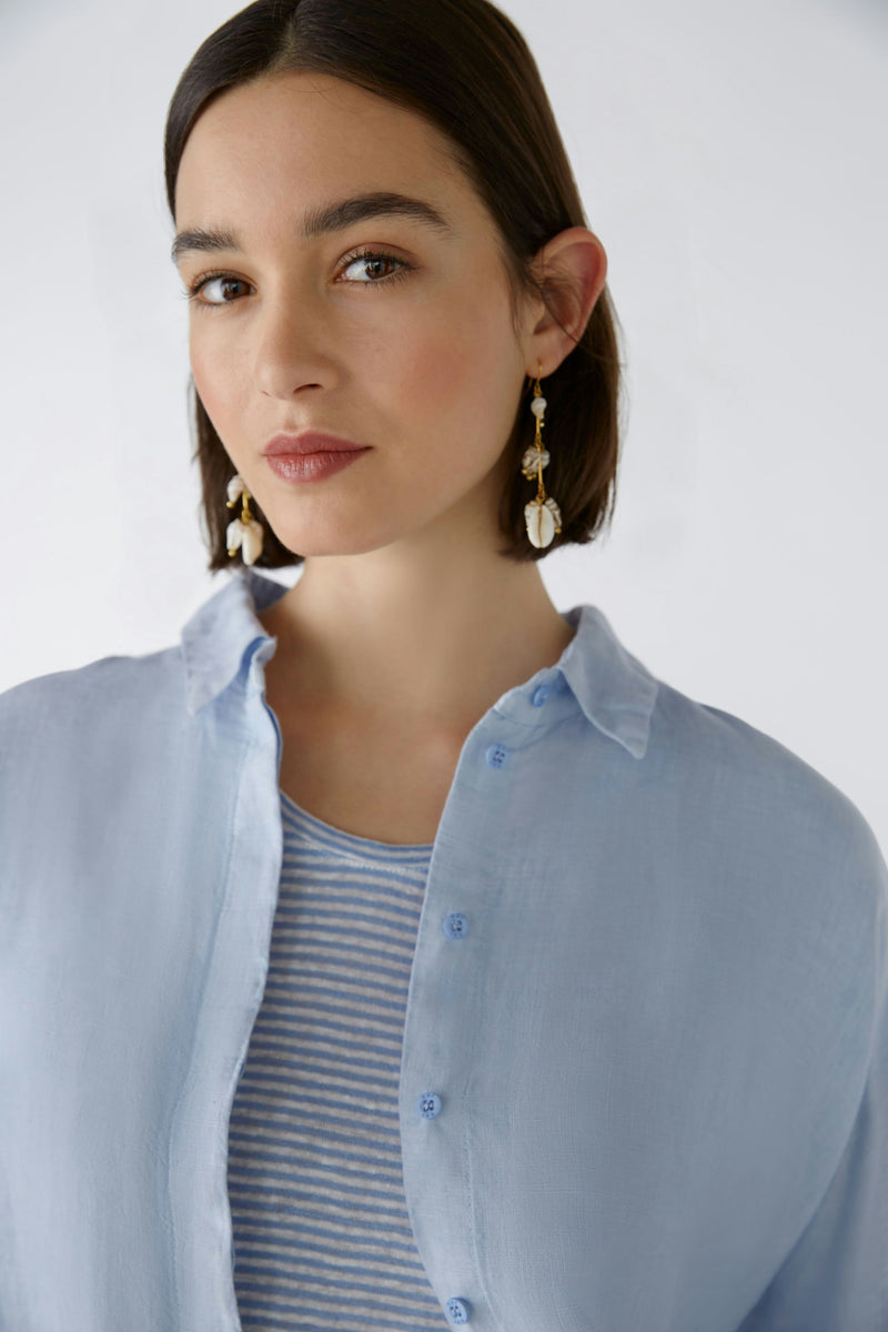 Oui Linen Blouse