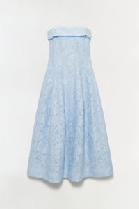 Robe mi-longue en jacquard Simkhai Valeria