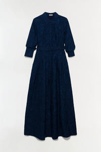 Robe ceinturée à manches longues Simkhai Courtney