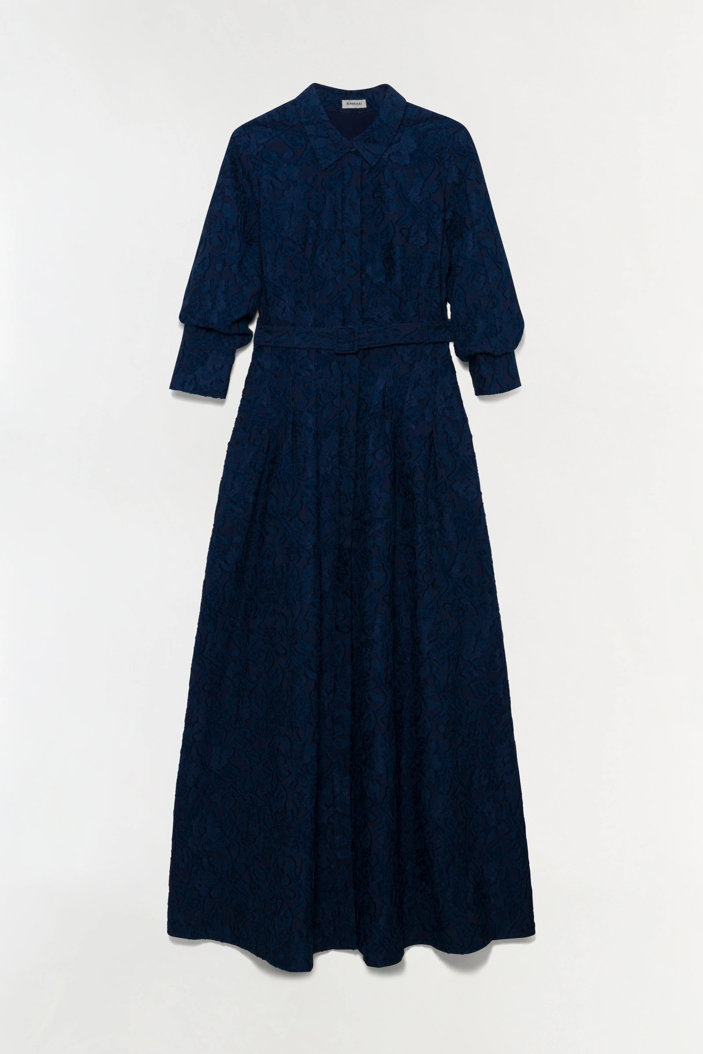 Robe ceinturée à manches longues Simkhai Courtney