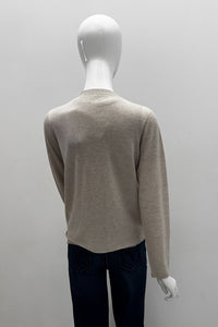 Cardigan à col en V en cachemire lavable en machine Majestic Filatures