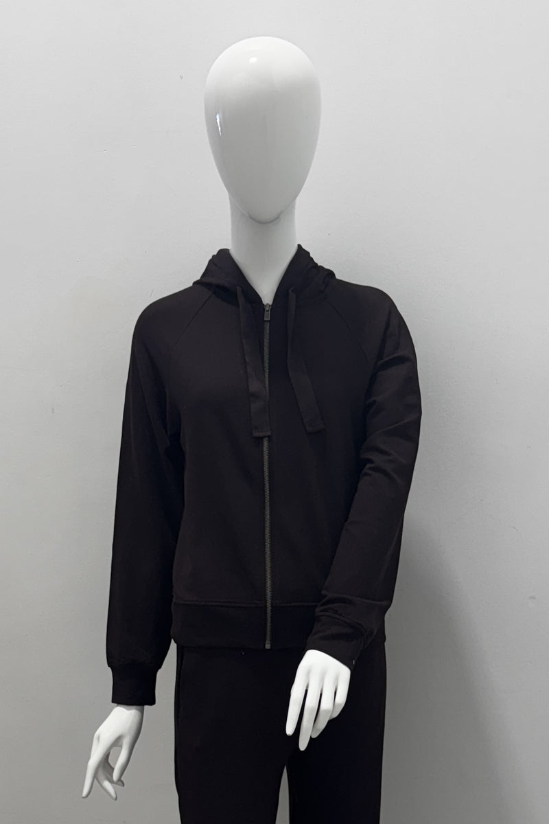 Sweat à capuche en molleton French Terry Majestic Filatures