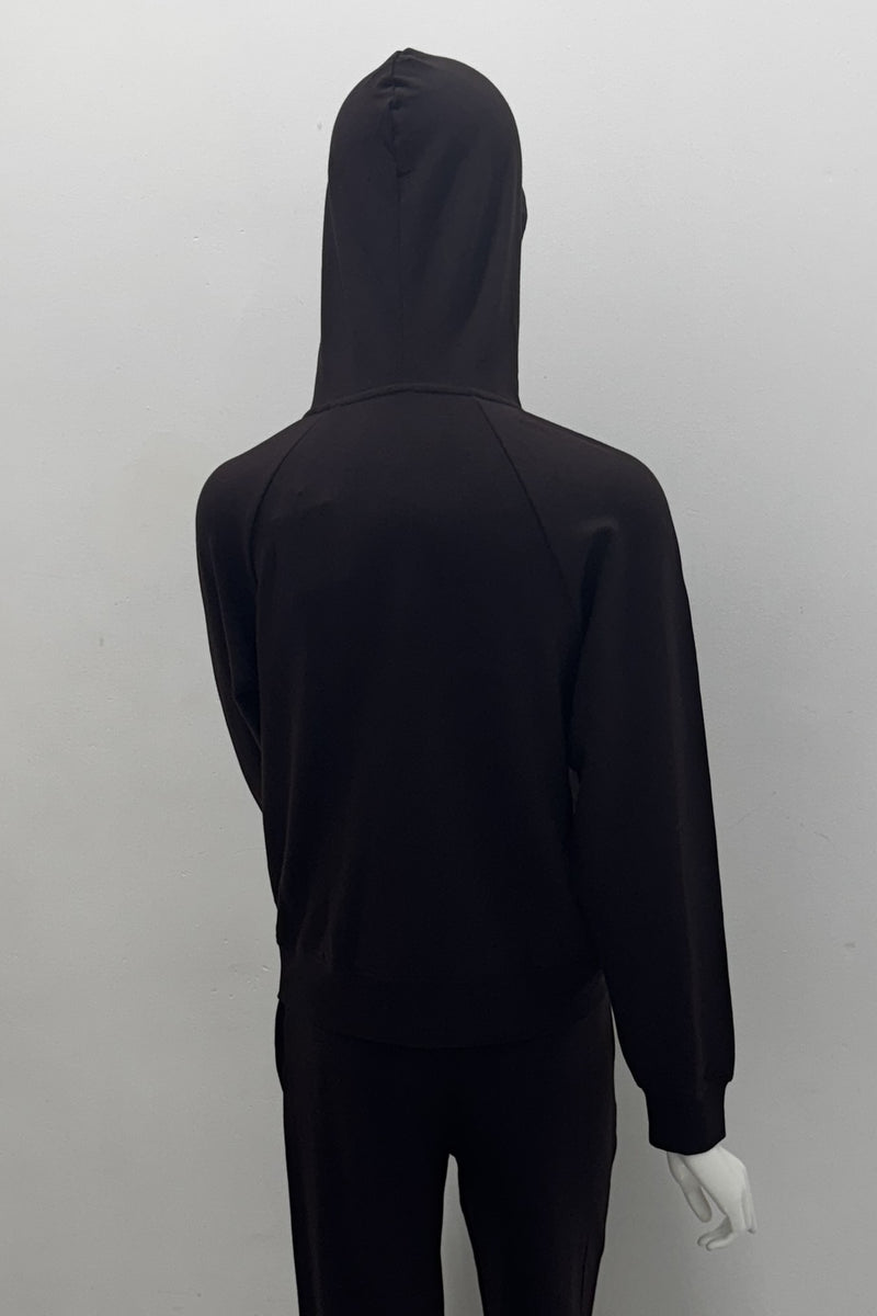 Sweat à capuche en molleton French Terry Majestic Filatures