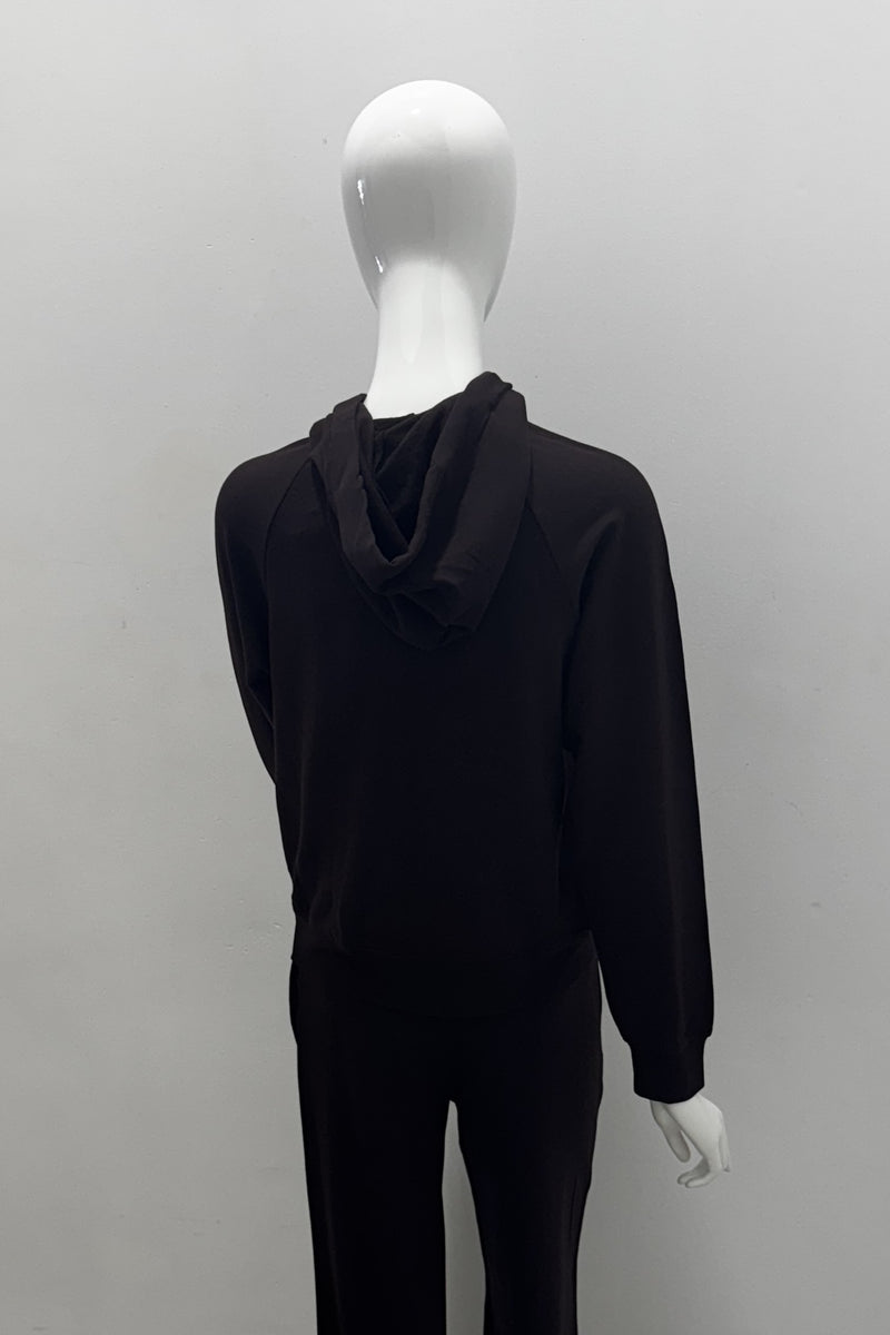 Sweat à capuche en molleton French Terry Majestic Filatures