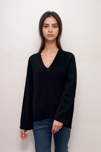 Majestic Filatures Mérinos Semi Détendu Col V