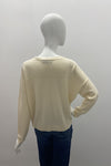 Repeat Organic Cashmere V-Neck Pullover