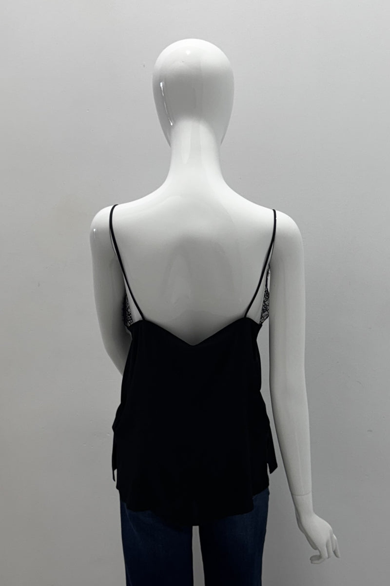 Marella Spuma Silk Camisole With Lace Details