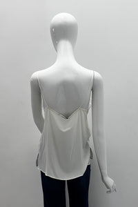 Marella Spuma Silk Camisole With Lace Details