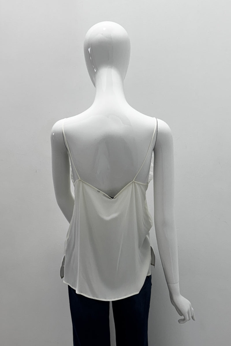 Marella Spuma Silk Camisole With Lace Details