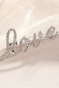 Broche Tres Chic Love