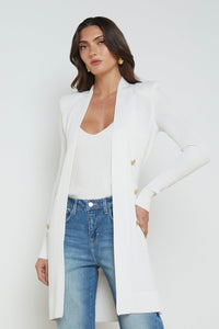 L'Agence Noe Double-Breasted Cardigan