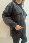 Josie Bruno Vintage Deco Black Jacket
