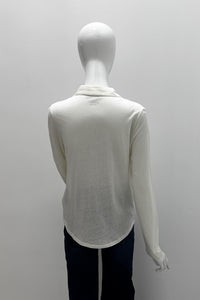 Chemise de poche en coton cachemire Majestic Filatures