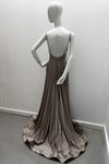 Robe longue à bretelles spaghetti Jessica Angel pour bal