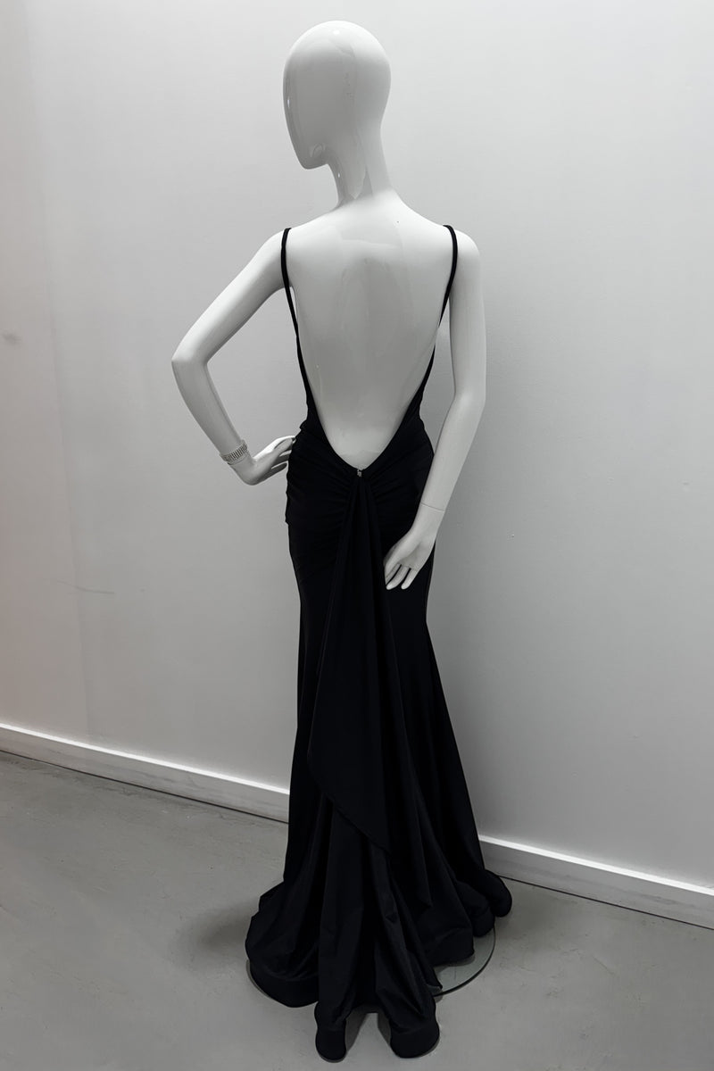 Robe dos nu dos nu Jessica Angel Halter