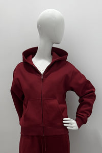 Luna Pull zippé doux en polaire