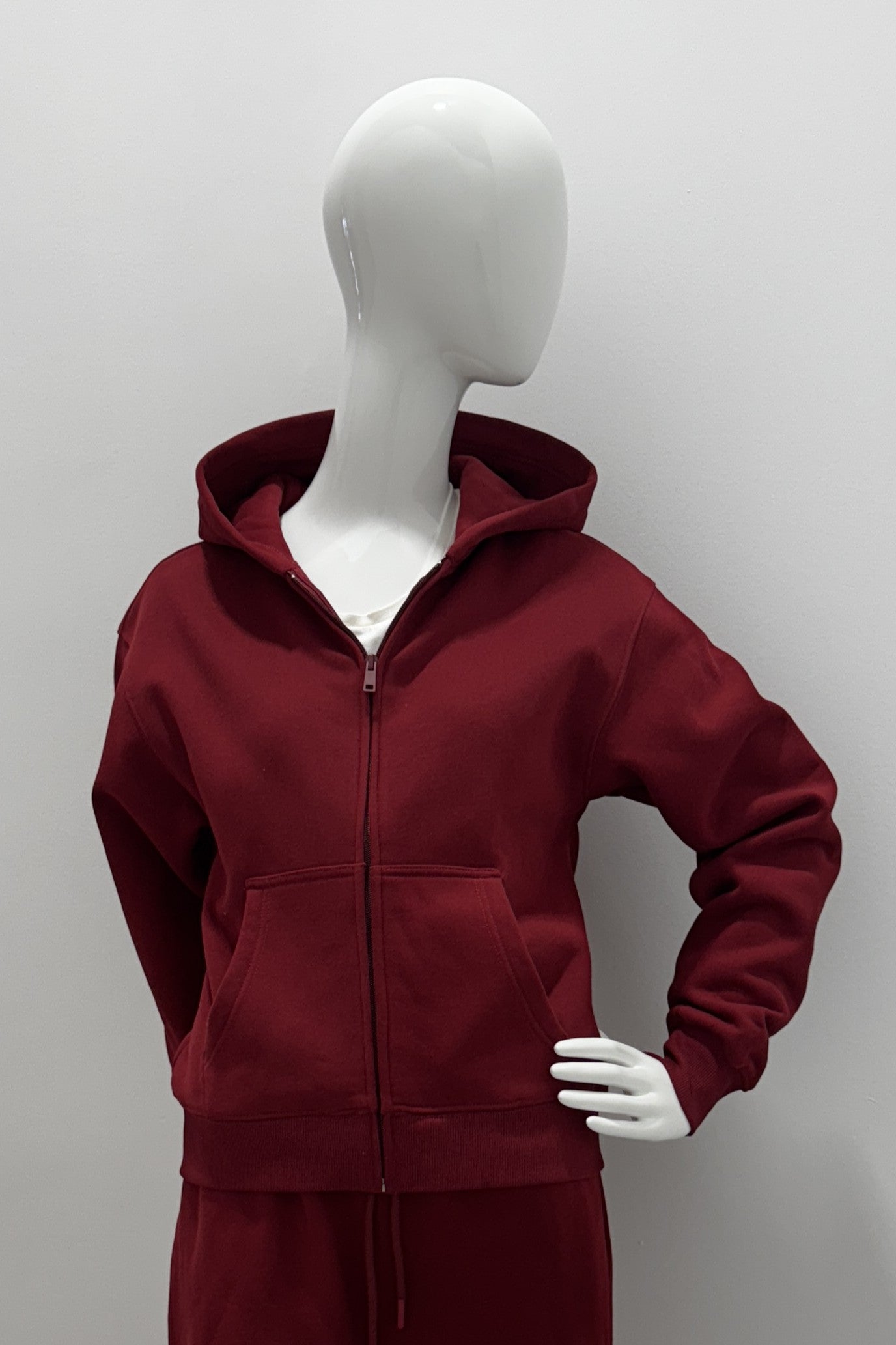 Luna Pull zippé doux en polaire