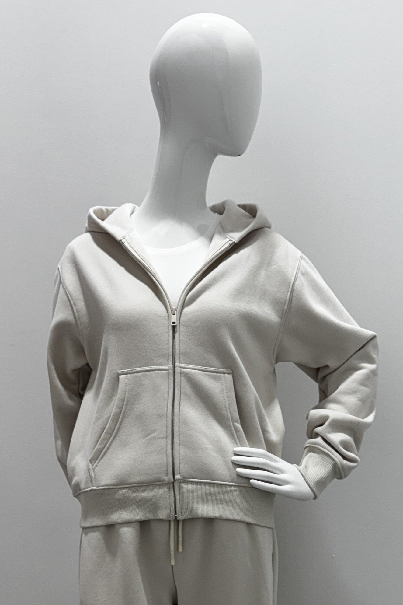 Luna Pull zippé doux en polaire