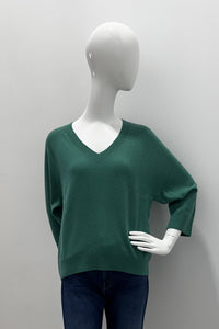 Repeat V-Neck Relaxed Sweater