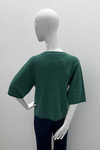 Repeat Relaxed Short-Sleeve Sweater