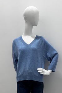Repeat V-Neck Relaxed Sweater